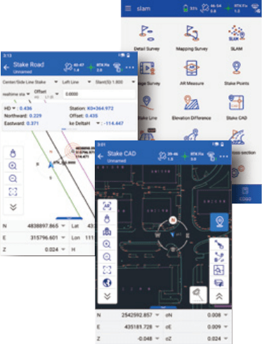 Hi-target v700s slam rtk software
